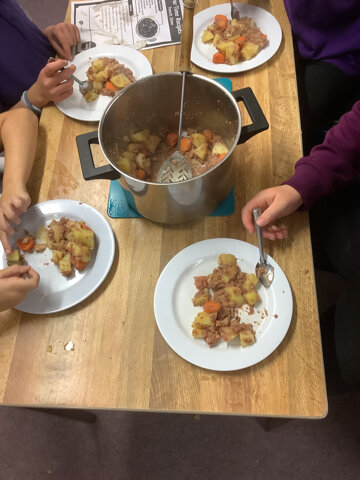 Image of Year 3 and 4 Made Trench Stew 